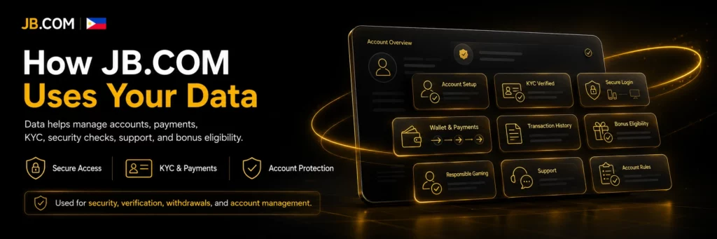 JB.COM data protection for accounts and payments